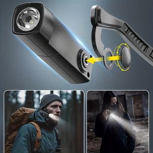 New portable ear-hook LED headlamp, USB rechargeable, waterproof, <b>sensor</b> headlamp, suitable for work, fishing, and camping. - Product Image 6