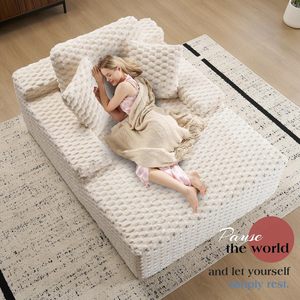 Sofá Cama Modular Seccional de Espuma Comprimida Moderno Convertible para Sala de Estar, Venta al por Mayor de Fábrica 2026 - Product Image 2
