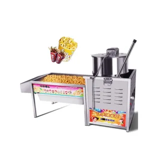 Multifunctionele Rvs Industriële Commerciële Popcorn Machine