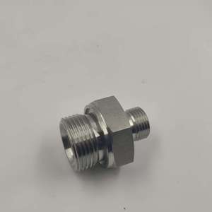 Raccords hydrauliques Minglai, joint de transition en acier inoxydable, filetage mâle métrique, écrou pivotant, connecteur pour équipement industriel - Product Image 3