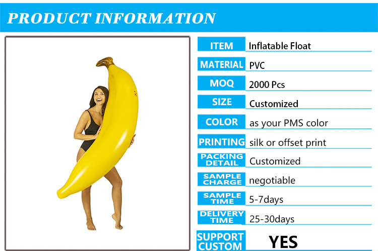 Boland 52164 - Banana Gonfiabile XXL, Misura 71 cm, Decorazione per Feste in Piscina, Festa Estiva, Festa a Tema
