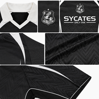 Kaos Polos Urban Streetwear Boxy Oversize Berbahan Mesh untuk Sublimasi Jersey Sepak Bola Kampus Pria