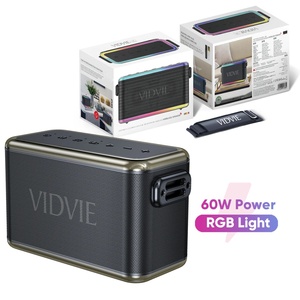 Vidvie ไมโครโฟนไร้สาย LED แบบพกพาสำหรับงานปาร์ตี้ลำโพงคาราโอเกะพร้อมไมค์ซับวูฟเฟอร์ - Product Image 1