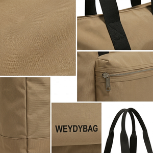 Bolsa de Viaje Reutilizable con Logotipo Personalizado, Ecológica, de Nailon Impermeable de Primera Calidad, Amplia, para Equipaje de Mano, con Ruedas - Product Image 4