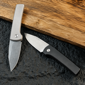 Cuchillo Plegable RCS1101 Versión Plana, Acero 8Cr13MoV, Mango de Aleación de Aluminio, Cuchillo Táctico de Bolsillo, Ligero, <span class=keywords><strong>para</strong></span> Campismo, Supervivencia, EDC - Product Image 2