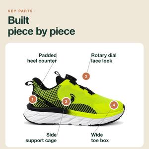 Scarpe Ortopediche Terapeutiche per Bambini con Supporto Arco Plantare Rosa Nero Correttive per Riabilitazione Pediatrica - Product Image 6