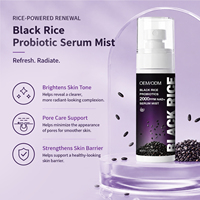 Sérum Visage Hydratant et Repulpant OEM à la Céramide, Réparateur de Barrière Cutanée, Probiotiques de Riz Noir et 2% NAD en Brume