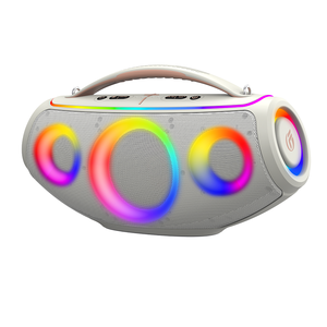 Altavoces Portátiles Originales Boomboxes con Tela Impermeable, 2 Micrófonos, Altavoz Bluetooth Portátil, Altavoces <span class=keywords><strong>Boombox</strong></span> - Product Image 1