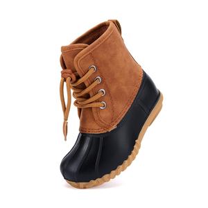 Bottes de neige imperméables marron mi-mollet YL-25422 pour enfants – Vente en gros, chaudes et tendance pour l'hiver - Product Image 3