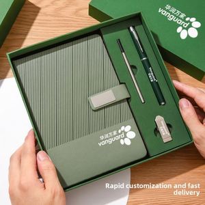 Libreta Corporativa Promocional de Metal Exclusiva con Bolígrafo y Memoria USB para Regalos Personalizados VIP - Product Image 2