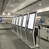 Hastane randevu kaydı için 21.5-43 inç dokunmatik ekran AIO Self servis Kiosk Metal kasa SDK işlevselliği içerir
