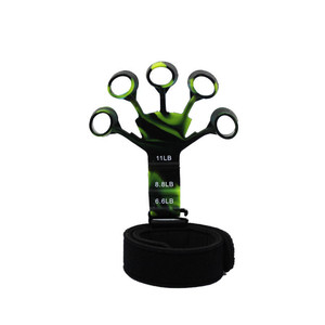 YETFUL grosir baru 5-jari kamuflase pegangan tangan silikon penguat kekuatan jari pelatih pelatih - Product Image 4