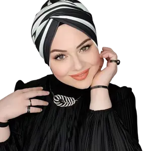 ฮิญาบมุสลิม Abaya Dubai ตุรกีมาเลเซียฮิญาบสำหรับผู้หญิง,ฮิญาบผ้าโพกหัวแฟชั่น