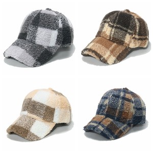 Nueva moda Otoño Invierno <span class=keywords><strong>rejilla</strong></span> gorra de béisbol mujeres hombres cálido sombrero de béisbol de lana - Product Image 6