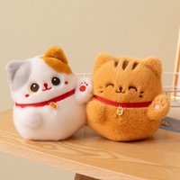 Grosir Pabrik Boneka Kucing Keberuntungan Kawaii, Boneka Maneki Neko Lembut, Boneka Kucing Pembawa Keberuntungan untuk Dekorasi Rumah dan Hadiah Bisnis