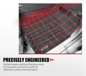 KIWI MASTER – <span class=keywords><strong>tapis</strong></span> de sol de <span class=keywords><strong>voiture</strong></span> TPE 3D, adapté pour ISUZU D-MAX DMAX Dual cabine MY 2012-2019 - Product Image 4