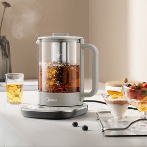 Bouilloire électrique automatique Midea Health Preservation de 1,5 L avec protection contre l'ébullition à sec pour la maison et le bureau - Product Image 1
