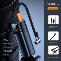 High Performance China Car Tire Inflator LED Flashlight Power Bank Pressure Mini Compressor Air Pump Wireless Tire Inflartor