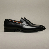 Mocassins décontractés pour hommes en cuir de veau imperméables à enfiler, chaussures habillées formelles de haute qualité pour grossistes en ligne