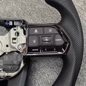 พวงมาลัยรถยนต์สำหรับ Toyota Land Cruiser LC200 LC300 Prado 120 150 200 LC79 LC70 LC76 FJ70 FJ79 ลายพิมพ์น้ำ - Product Image 4