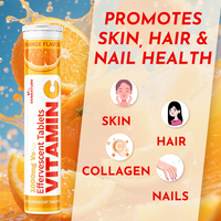 Comprimés effervescents de vitamine C 1000 mg OEM pour le soutien nutritionnel quotidien des adultes