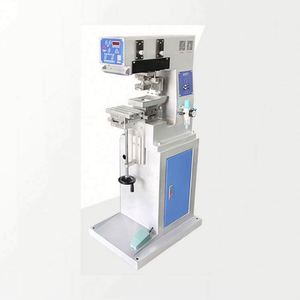 Machine d'impression tampon automatique pour logo sur corps de stylo, avec godet d'encre monocouleur, pour montures de lunettes, verres, tissus et impression de logo personnalisée - Product Image 2