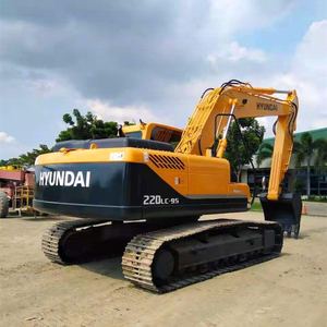Excavadora de segunda mano Hyundai 220-9S de alta calidad 220 220-7 220-9 210W 210w-7 excavadora de segunda mano original Hyundai 22 Ton Digger - Product Image 4
