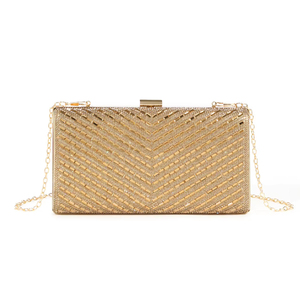 Bell 2025 High Quality Silver Luxury <b>Clutch</b> Square Fashion Women <b>Wedding</b> Evening Elegant Chain Strap Original Designer - Product Image 1