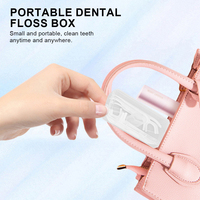 Le kit de brosses de nettoyage d'outils d'hygiène buccale personnalisés comprend une brosse à dents cure-dents, grattoir à langue, fil dentaire, avec boîte en papier