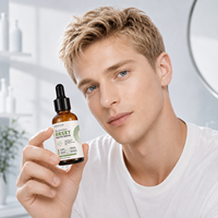 Suero Facial Premium de 30 ml para Hombre, Cuidado de la Piel con Peróxido de Benzoilo, Aclarante, para Piel Propensa al Acné