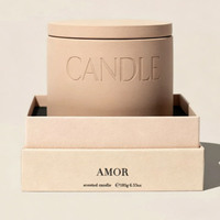Boîte d'emballage de luxe personnalisée pour bougies parfumées avec logo, boîte rigide en papier recyclable avec logo, boîte cadeau pour petites entreprises, expédition