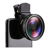 Objectif d'appareil photo pour téléphone portable 2 en 1 macro grand angle 0,45X