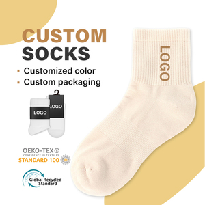 Chaussettes de sport respirantes personnalisées avec logo et taille sur mesure, <span class=keywords><strong>livraison</strong></span> <span class=keywords><strong>rapide</strong></span>, pour toutes les saisons - Product Image 2