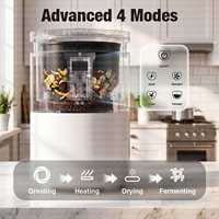 Composteur électrique intelligent pour la maison OEM/ODM, entièrement automatique, pour les déchets alimentaires organiques de cuisine