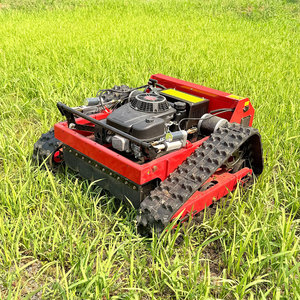 Tondeuse robot chenillée télécommandée sans fil, machine de coupe d'herbe automatique tout-terrain autopropulsée - Product Image 1
