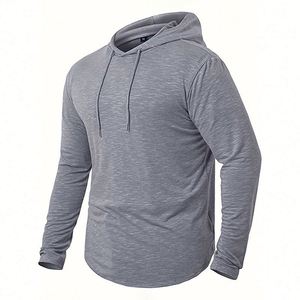 Fashion Trend Men's Hooded <b>Sweater</b> Jacket Outdoor Casual Clothing Printable Logo <b>Plus</b> <b>Size</b> Solid Hoodies - Product Image 6