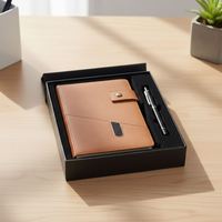 Neue Werbegeschenke Luxus Business-Geschenksets Stift-Sets, Personalisiertes Firmen-Notizbuch-Geschenkset mit Eigenem Logo