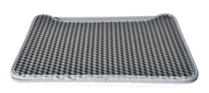 <span class=keywords><strong>Fond</strong></span> antidérapant nettoyage facile tapis de litière pour chat <span class=keywords><strong>Double</strong></span> couche étanche à l'urine tapis de piégeage tapis de litière pour chat - Product Image 3