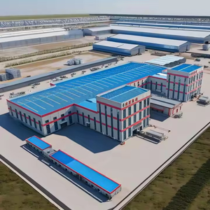 Chi phí thấp thương mại công nghiệp tiền kỹ thuật Kết Cấu Thép prefab kim loại đúc sẵn nhà xưởng nhà máy xây dựng kho - Product Image 6