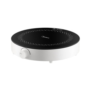 Cocina de Inducción Midea Mini de un Solo Quemador, Eléctrica, Redonda, Blanca, Control Mecánico, Alta Potencia, para Uso en el Hogar y Dormitorios - Product Image 4