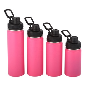 Bouteille d'eau isotherme en acier inoxydable à large ouverture de 32 oz et 40 oz avec couvercle à paille, gourde de sport anti-fuite, tasse de voyage personnalisable en gros - Product Image 5