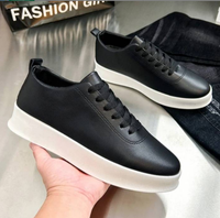 Chaussures de marche pour hommes aspect cuir vintage, résistantes à l'usure, légères, pour le quotidien et les affaires, baskets plateforme – Approvisionnement direct usine