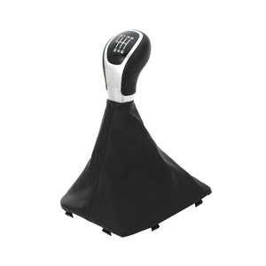 Geely Gear <b>Shift</b> <b>Knob</b> Cover 6-Speed Black Leather Ergonomic Fitment - Product Image 2