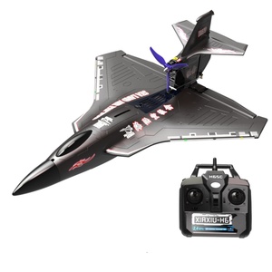 XIAXIU Raptor H650 Avion RC 3-en-1 (Mer, Terre, Air) en EPP, envergure 490mm, 2.4GHz, 6 canaux, avec fonction d'équilibrage intelligent, modèle de chasse Warbird, hydravion, RTF pour débutants - Product Image 1
