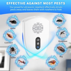 Repelente Eléctrico de Insectos de Venta Directa de Fábrica, Control de Plagas en Interiores Personalizable con Logotipo, Repelente Ultrasónico de Ratones para Hormigas, EE. UU. - Product Image 6