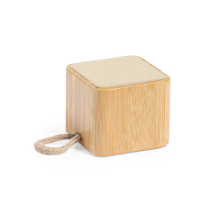 <strong>Portable</strong> <strong>Mini</strong> Wireless BT <strong>square</strong> <strong>Speaker</strong> Bamboo Wood Grain Audio Loudspeaker for Outdoor Use <strong>USB</strong> Communication Battery - Product Image 4