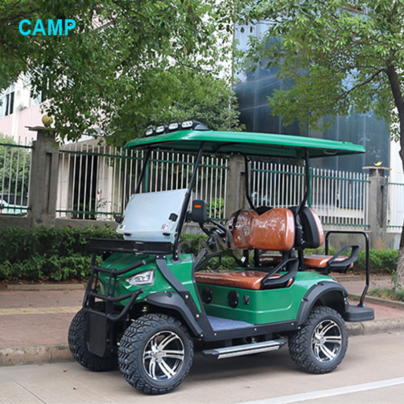 electric utility vehicle golf cart sports 4 seater golf cart