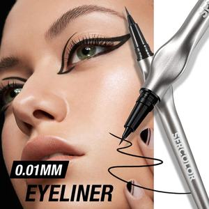 Venta al por mayor de secado rápido impermeable suave posicionamiento ultrafino líquido delineador de ojos pluma uso para maquillaje de ojos - Product Image 2