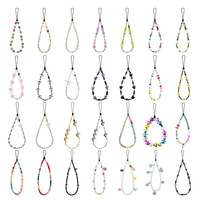 Acryl-Herz-Schmetterling-Perlen-Handykette mit Anhänger, Individuelle Handykette