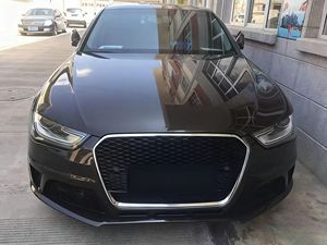 High Quality PNB New ABS Chrome Frame Black <b>Mesh</b> Honeycomb <b>Grill</b> <b>for</b> Audi A4/S4 B8.5 RS4 Refit 2013-2016 3-Month Warranty - Product Image 6